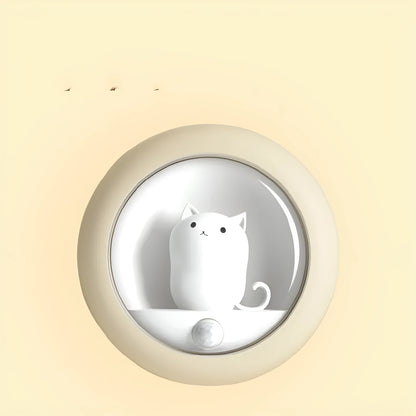 Baby bedside sleep lamp showing orange, pink and white colour modes with projection feature