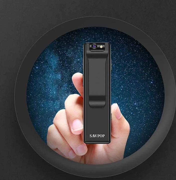 Compact 1080P HD infrared night vision sports camera with magnetic mount for hands-free capturing of adventures