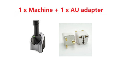 Sleek and durable home ice cream maker with powerful 200-watt motor and premium ABS and stainless steel construction