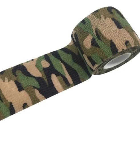 Self-Adhesive Camouflage Elastic Bandage for secure first aid support