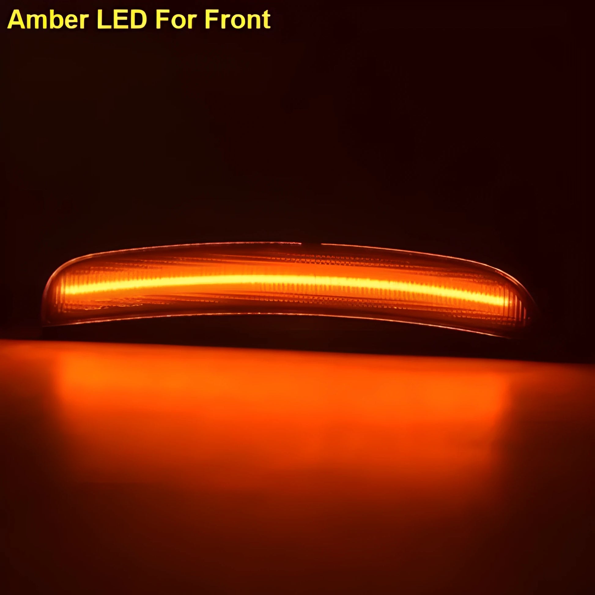 ABS plastic side turn signal lamp for Dodge Challenger and Charger 2015-2020 models