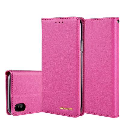 Black PU leather flip phone case for iPhone with open card holder slots