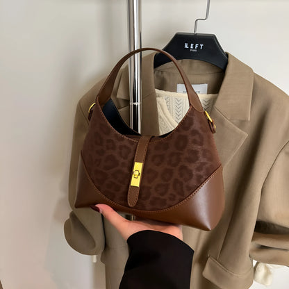Nylon shoulder messenger bag with single strap, sandwich pocket, and zipper changing bag in red, brown, coffee, or black