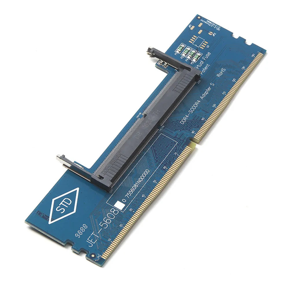 DDR4 laptop to desktop memory adapter card with electrostatic protection bag