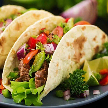 Taco Toaster for making healthy, crispy taco shells without oil