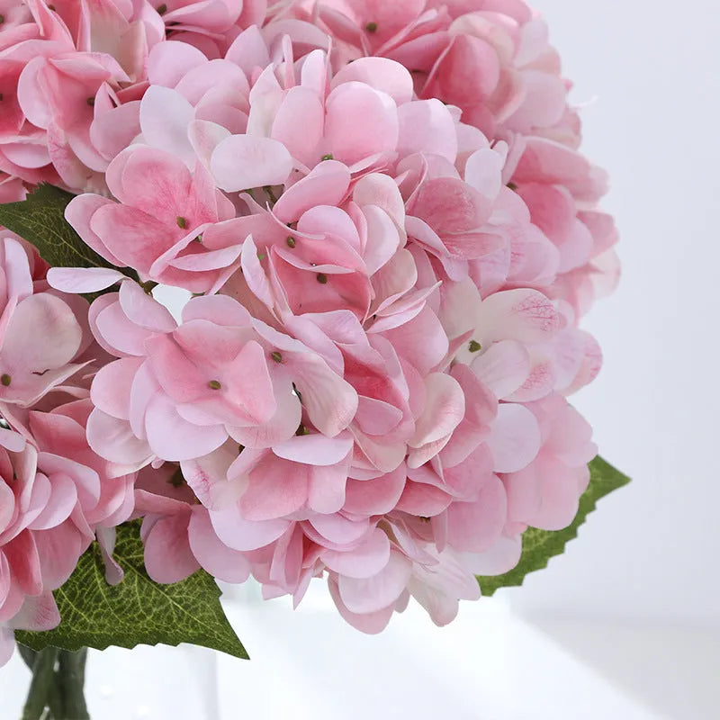 43cm tall white artificial silk flower pincushion decoration for weddings and photography.