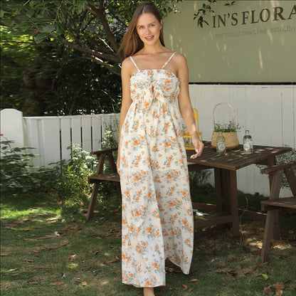 Elegant printed dresses in white colour, featuring various floral and geometric patterns, suitable for British women's fashion