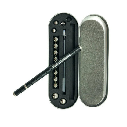 Modular magnetic pen with erasable ink, stress-relieving fidget features, and interchangeable components