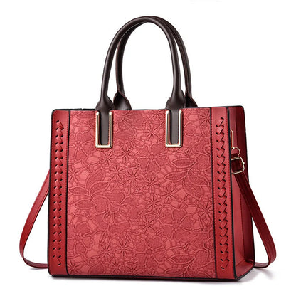 Adjustable PU Leather Shoulder Bag for Women in various colours