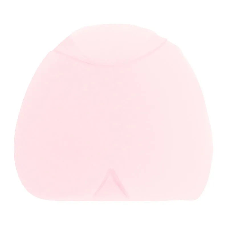 Simple solid colour cold compress cap in black, dark blue, or pink with fully enclosed design for head cooling