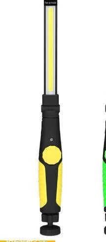 Versatile Magnetic LED Work Light with Portable Lantern, Rechargeable, and Rotating Light Bar for Car Repair, Camping, and DIY Projects
