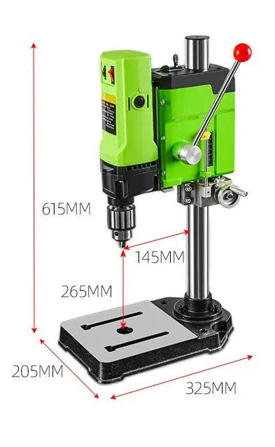Mini Bench Drill Milling Machine: 240W 220V AC Tool with Bench Pliers ...