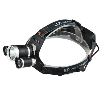 Camping light with 5800mAh battery and 20W LED output for outdoor illumination