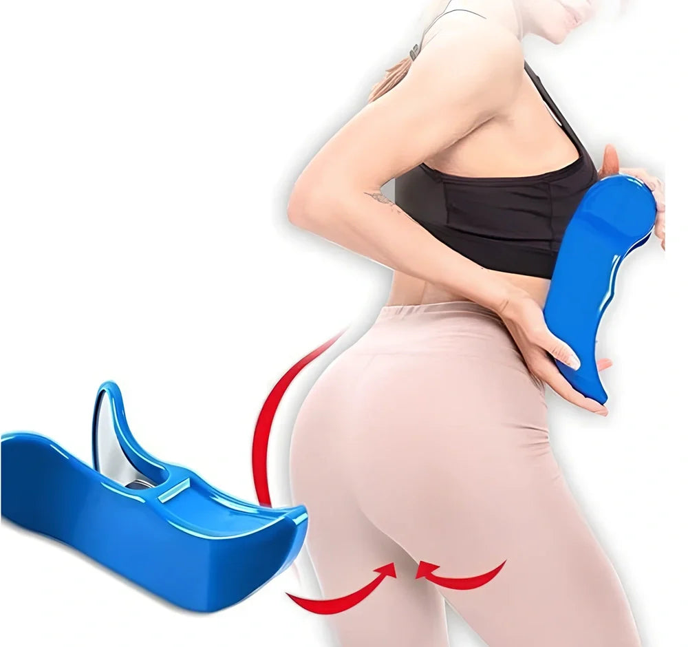 PVC and steel plate buttocks shaping clip for pelvic correction and muscle toning