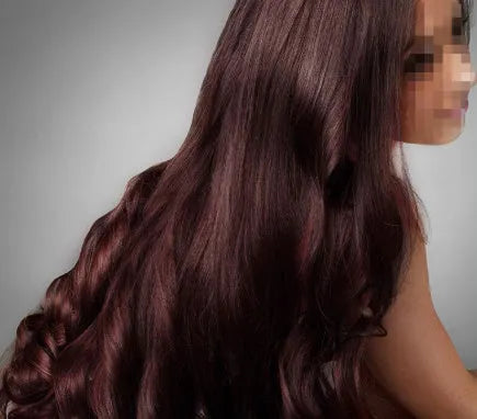Plant aromatic soft luster mild hair colour cream 120ml tubes in maroon, wine red, chestnut brown, dark brown
