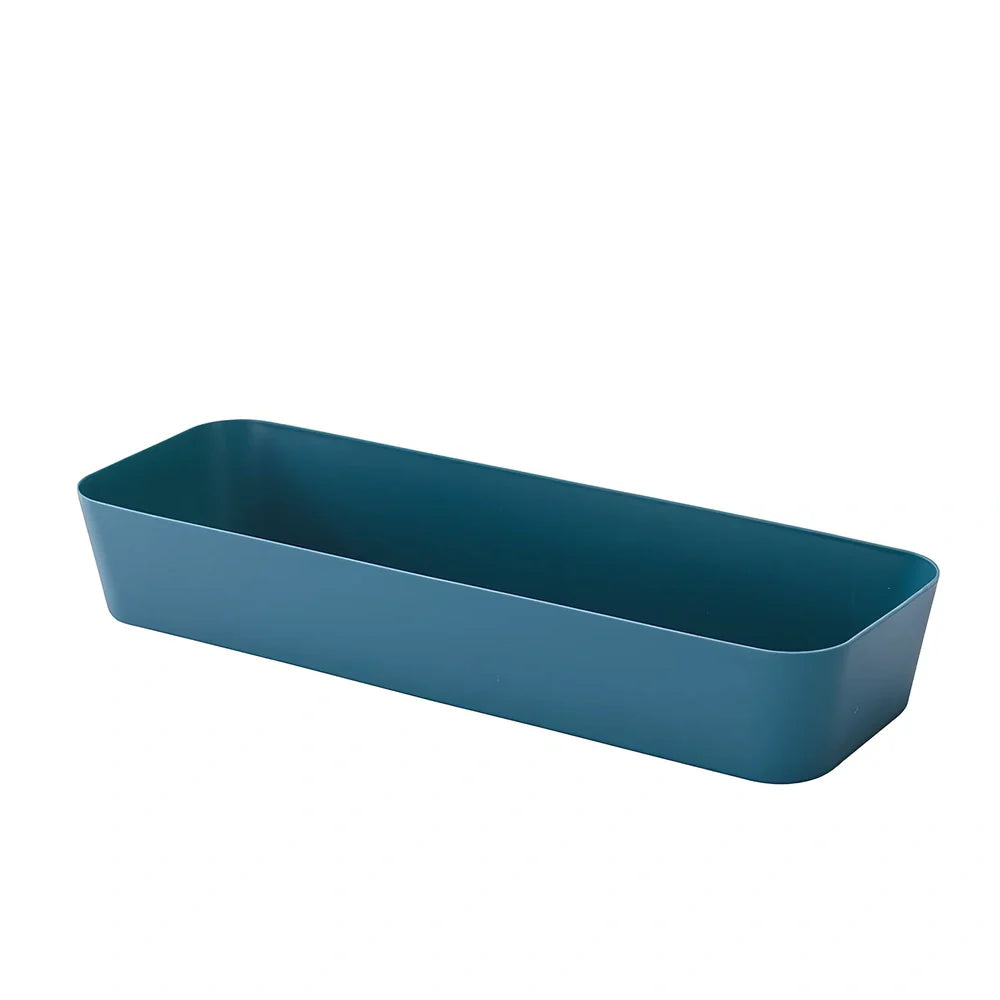 Plastic drawer organiser for underwear storage in multiple sizes and colours