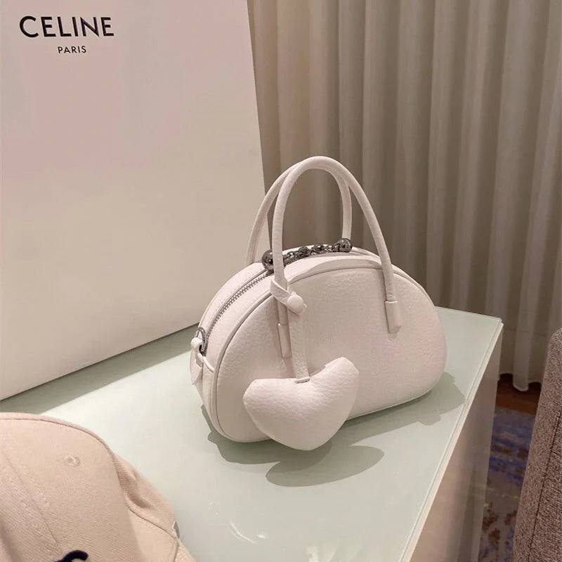 2024 Women's Luxury Designer Heart Crossbody Bag in genuine leather