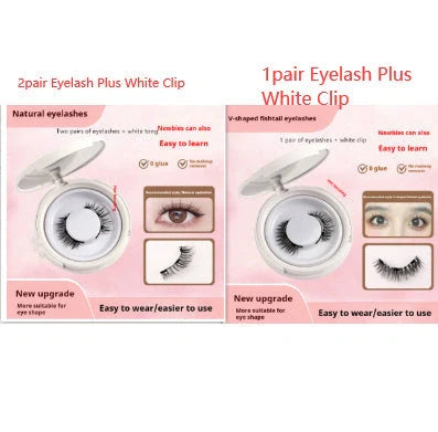 Luxurious magnetic mink false eyelashes for easy application and a glamorous look.