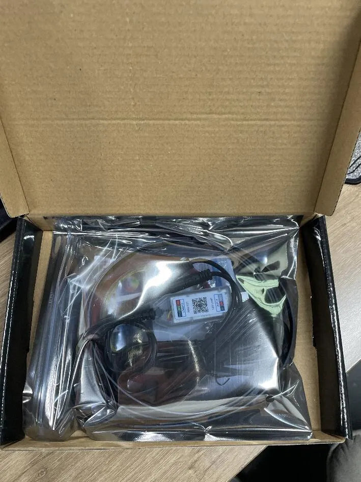 110cm car central control ambience light with aluminium housing and remote control