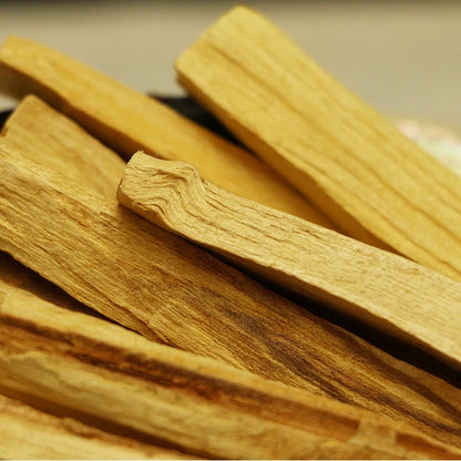 Handcrafted Peru Sacred Wood Palo Santo logs for natural aromatherapy and spiritual practices