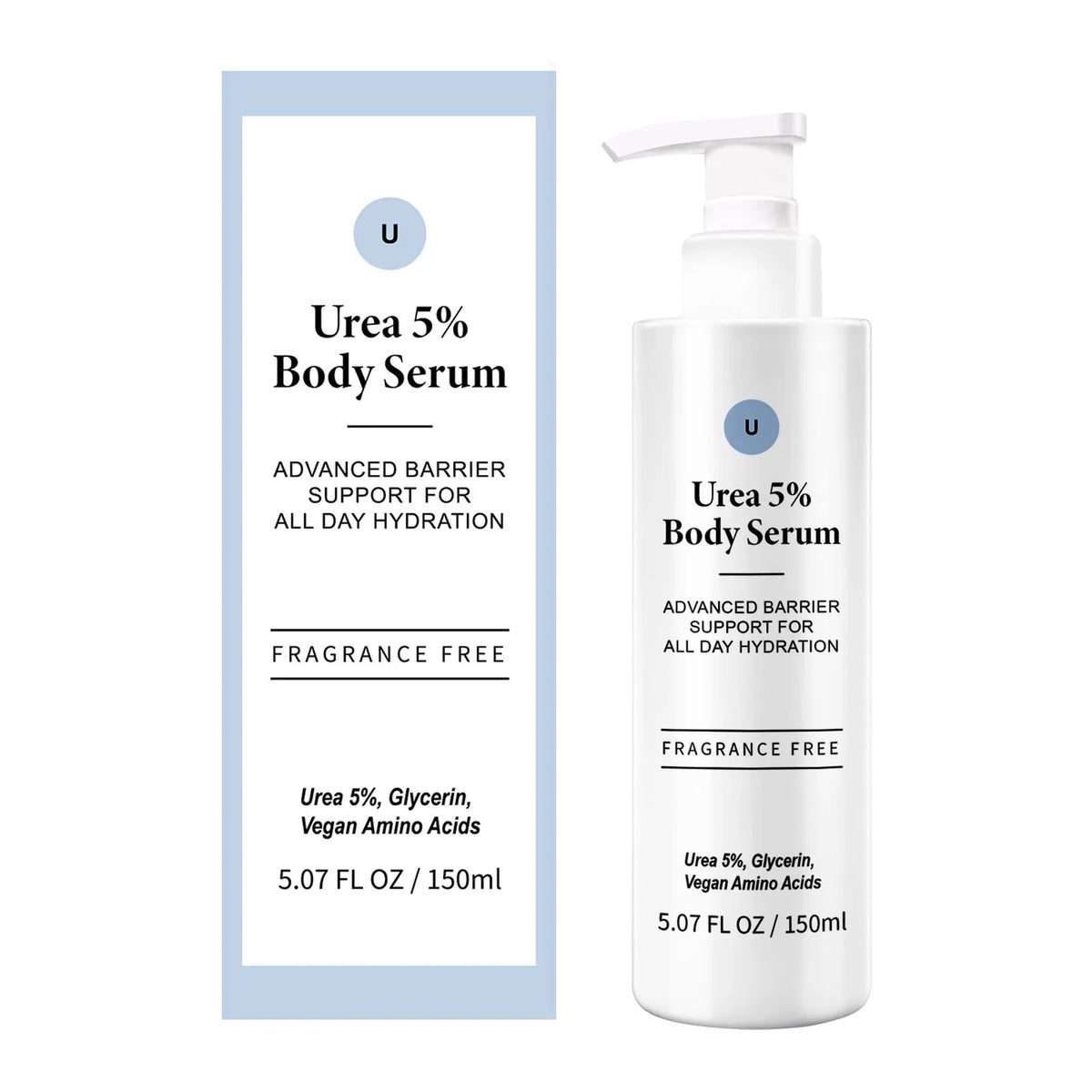 150ml urea moisturising cream container for body hydration and nourishment