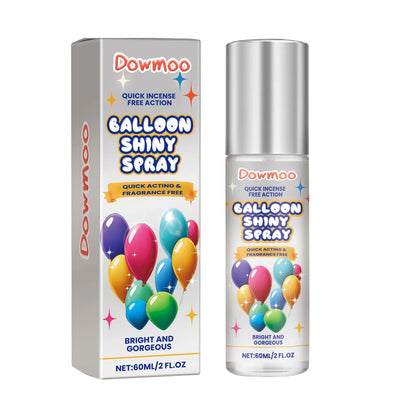 60ml rubber balloon shiny spray bottle for lasting non-oxidation gloss texture and party atmosphere