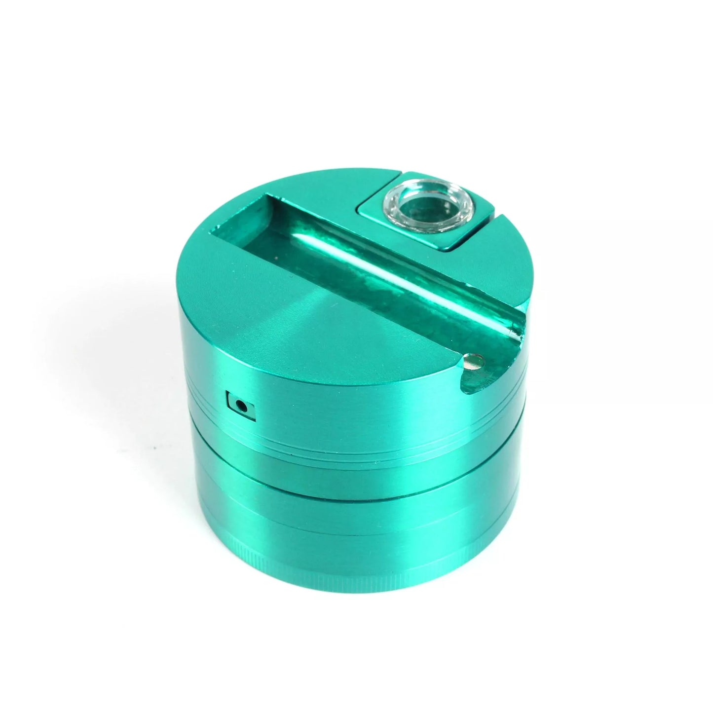 The Swifty Grinder - durable zinc alloy tobacco grinder with comfortable handle