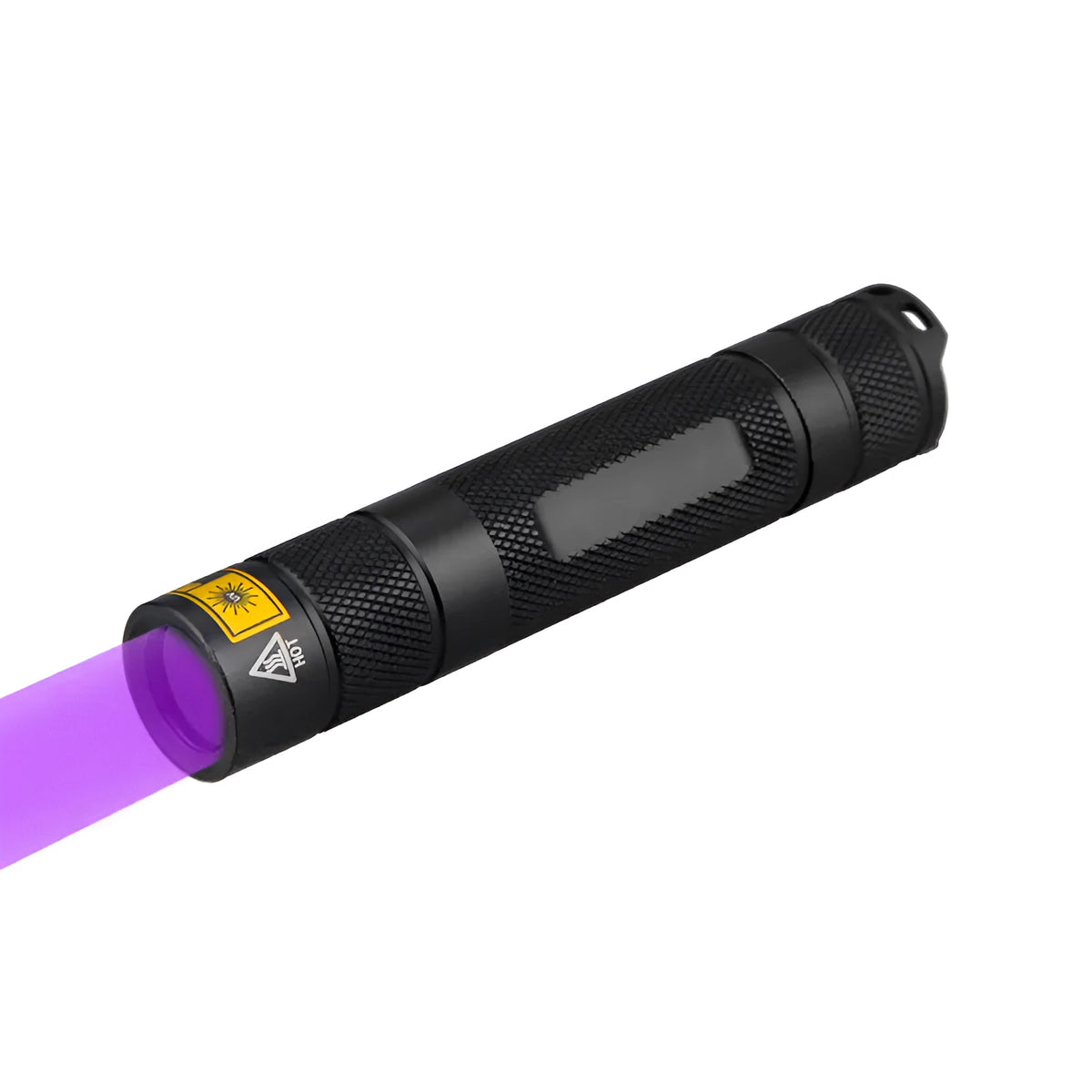 Y36 8006 365nm UV LED flashlight in aluminium alloy with 5W power and 18650 battery option