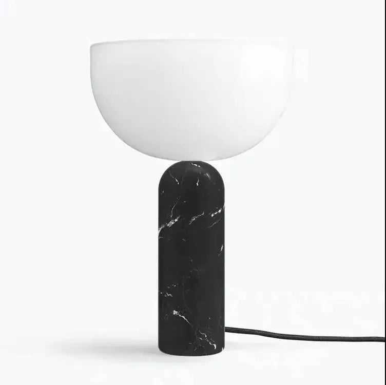 Modern simplicity bedside table lamp W350W500 in white or black with 220V and EU UK US plug options