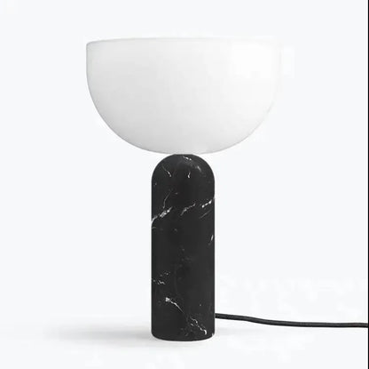 Modern simplicity bedside table lamp W350W500 in white or black with 220V and EU UK US plug options