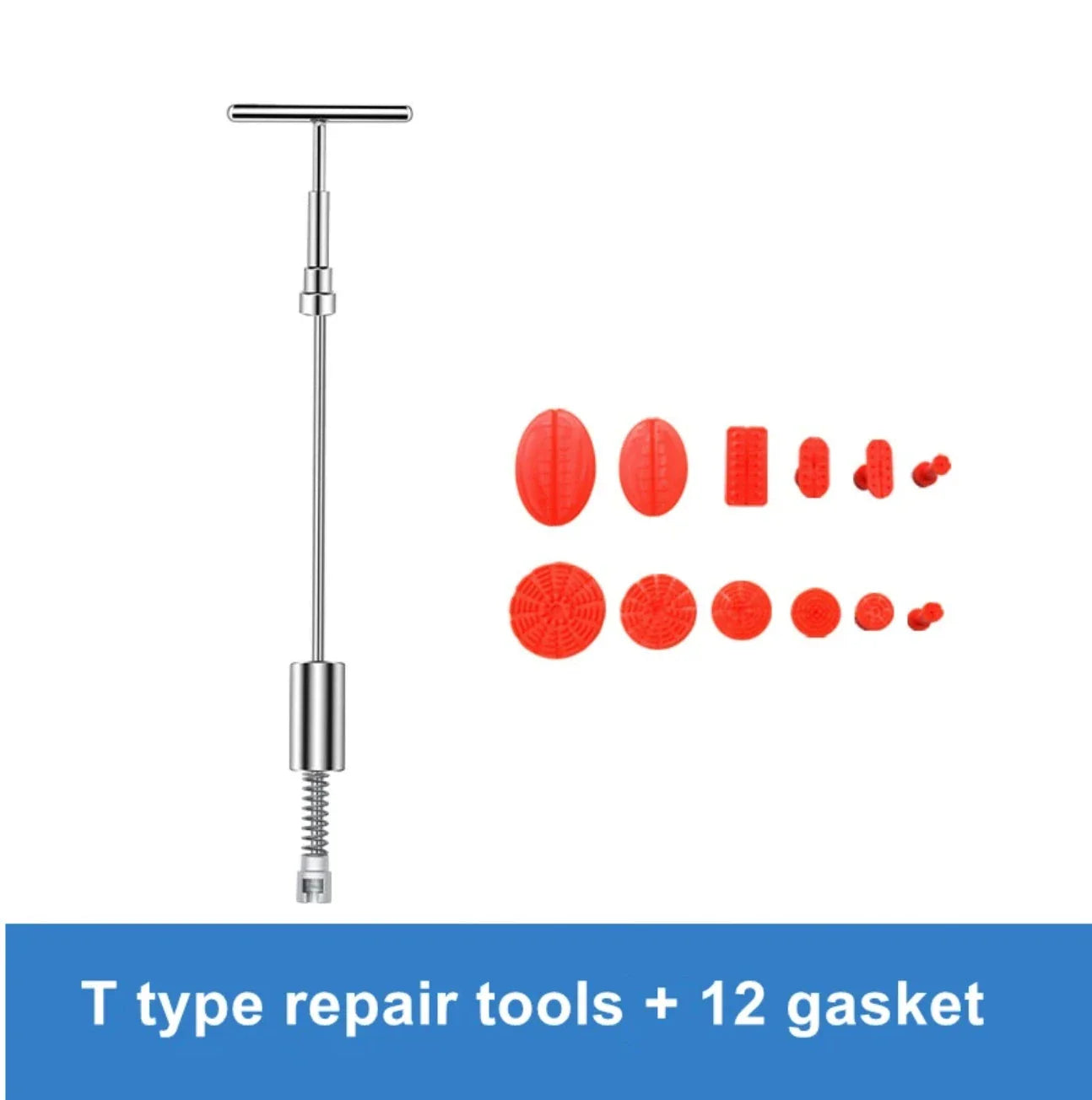 Premium 2-in-1 car dent repair kit with slide hammer and reverse hammer for easy and effective dent removal