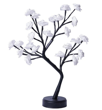 Enchanting 3D rose lamp with various color options, creates romantic ambiance for home decor