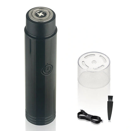 ARECTECH Mini Electric Shaver with double-blade for smooth shaving