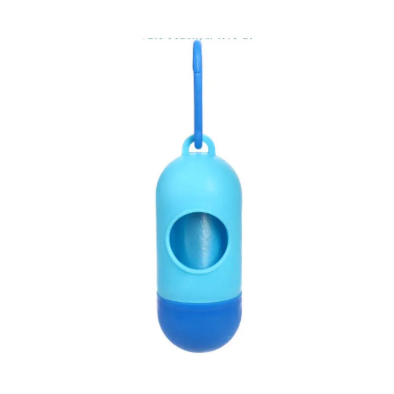 Coloured dog waste bags for pet cleanup measuring 22.5 by 30 centimetres