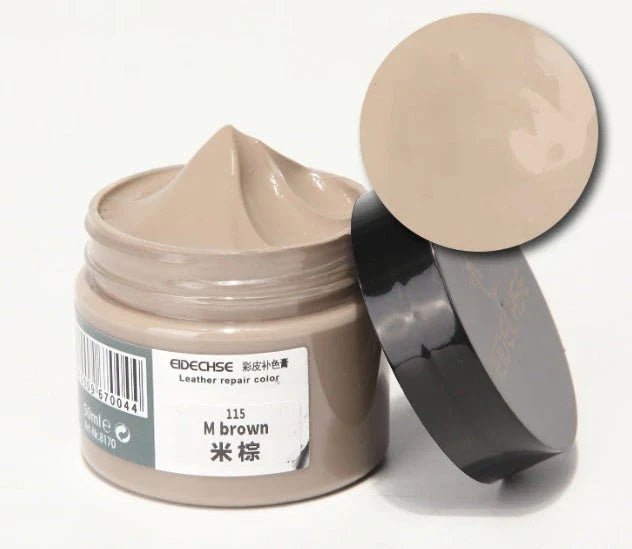 Leather Repair Restoration Kit - Revive Discolored, Scratched, or Faded Leather
