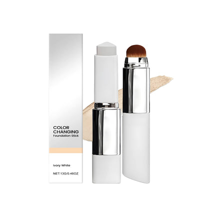 Foundation make-up stick in ivory white, natural colour and deep flesh colour options