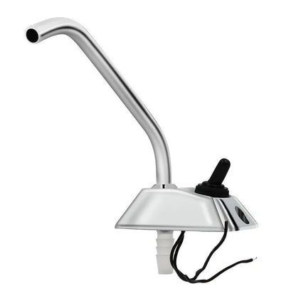 316 stainless steel electronic control RV rotating faucet with mirror finish