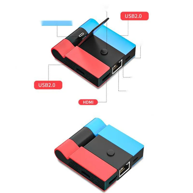 Game Console Adapter Extension with 4K HD Projection and 100-Megabit ...