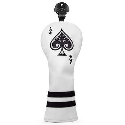 PU golf putter sleeve protection cover accessory shown in available colour options