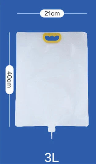 A transparent, self-watering plant feeder device with a 1000ml or 3000ml capacity, designed to keep indoor and outdoor plants hydrated for up to 7 days.