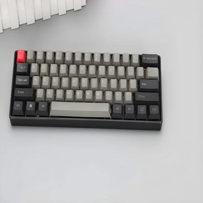 Poker keycap set for 60% mechanical keyboard with wired PS/2 black interface and five colour options