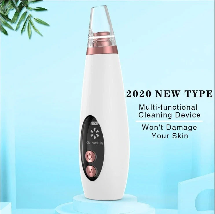 Microcrystalline Blackhead Removal Device with powerful suction for deep pore cleansing and flawless skin