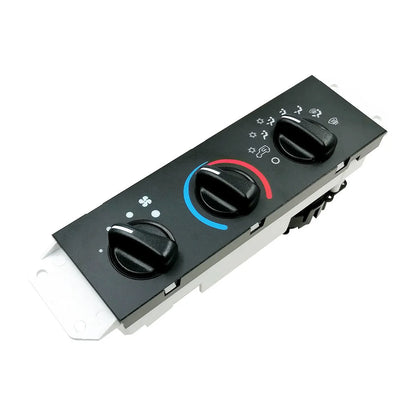 Black Jeep Wrangler air conditioning control panel for 2005-2006 models OE 55056558AA