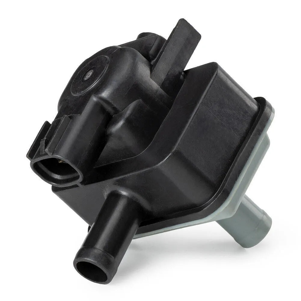 Black vacuum solenoid valve with model number 90910-12283 for Toyota vehicles