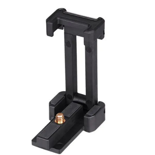 Black desktop smartphone tripod compatible with Apple iPhone and Huawei P30 models