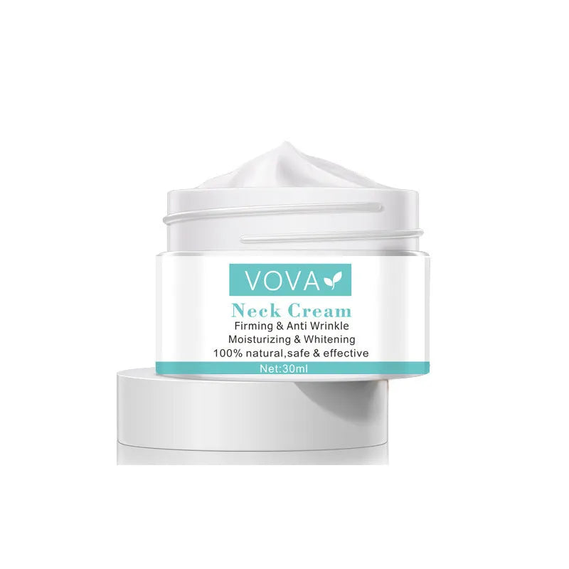 30ML white neck cream container for face and décolletage moisturising skincare