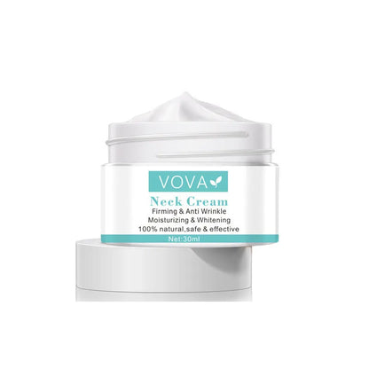 30ML white neck cream container for face and décolletage moisturising skincare
