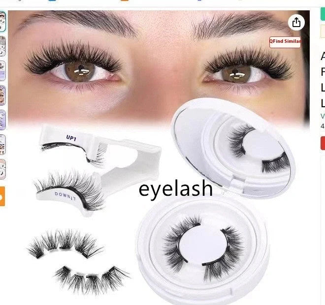 Luxurious magnetic mink false eyelashes for easy application and a glamorous look.