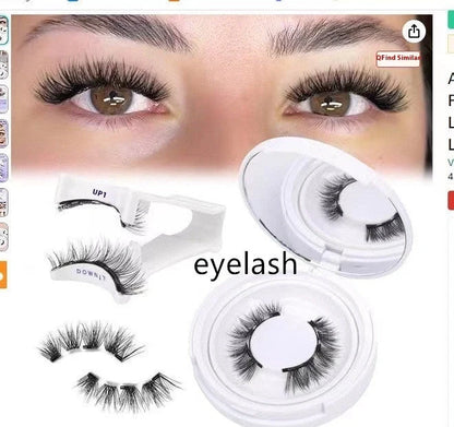 Luxurious magnetic mink false eyelashes for easy application and a glamorous look.