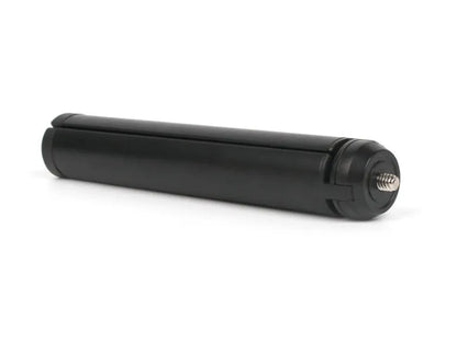 Black aluminium mobile phone tripod with PTZ adjustments for handheld stabilisation